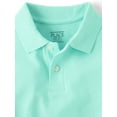 thumbnail image 2 of The Children's Place Boys Short Sleeve Pique Polo, Sizes XS-XXL, 2 of 3