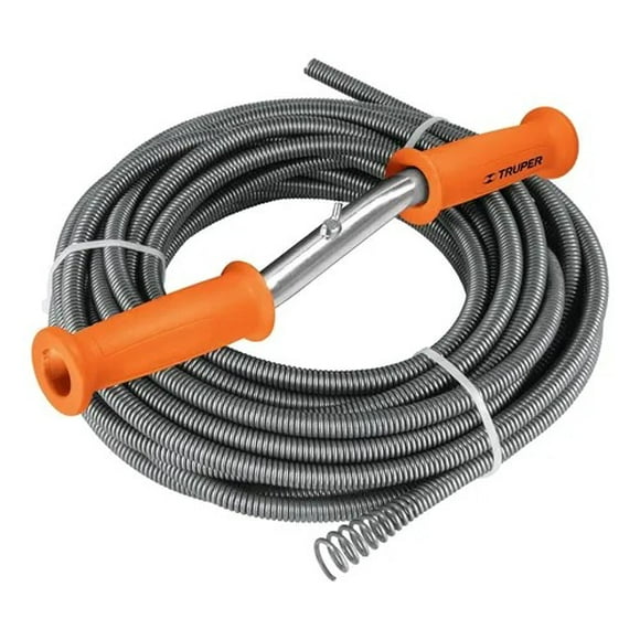 Destapacaños Tipo Barreno, Manivela 15 Mt Truper 15150 Truper DECAB-150