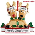 thumbnail image 4 of Inteprter Adorno colgante para árbol de Navidad, bonita pared para sala de estar, decoración del hogar, colgante decorativo para vacaciones, Kits de decoración para fiestas 2 animales, 4 of 6