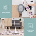 thumbnail image 6 of Beige Butterfly Pattern Kitchen Rugs Sets Of 3,Kitchen Runner Rugs Non Skid Washable,Decorative Kitchen Floor Mats for Kitchen,Sink,Laundry,17"x30"+ 17"x47" + 17"x59", 6 of 6