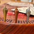 thumbnail image 2 of 9 clavijas de resina para Cribbage, divertidas clavijas de Cribbage de 3 colores, clavijas de tablero de Cribbage que se ajustan a accesorios de juego de juguete de 1/8 agujeros, 2 of 4