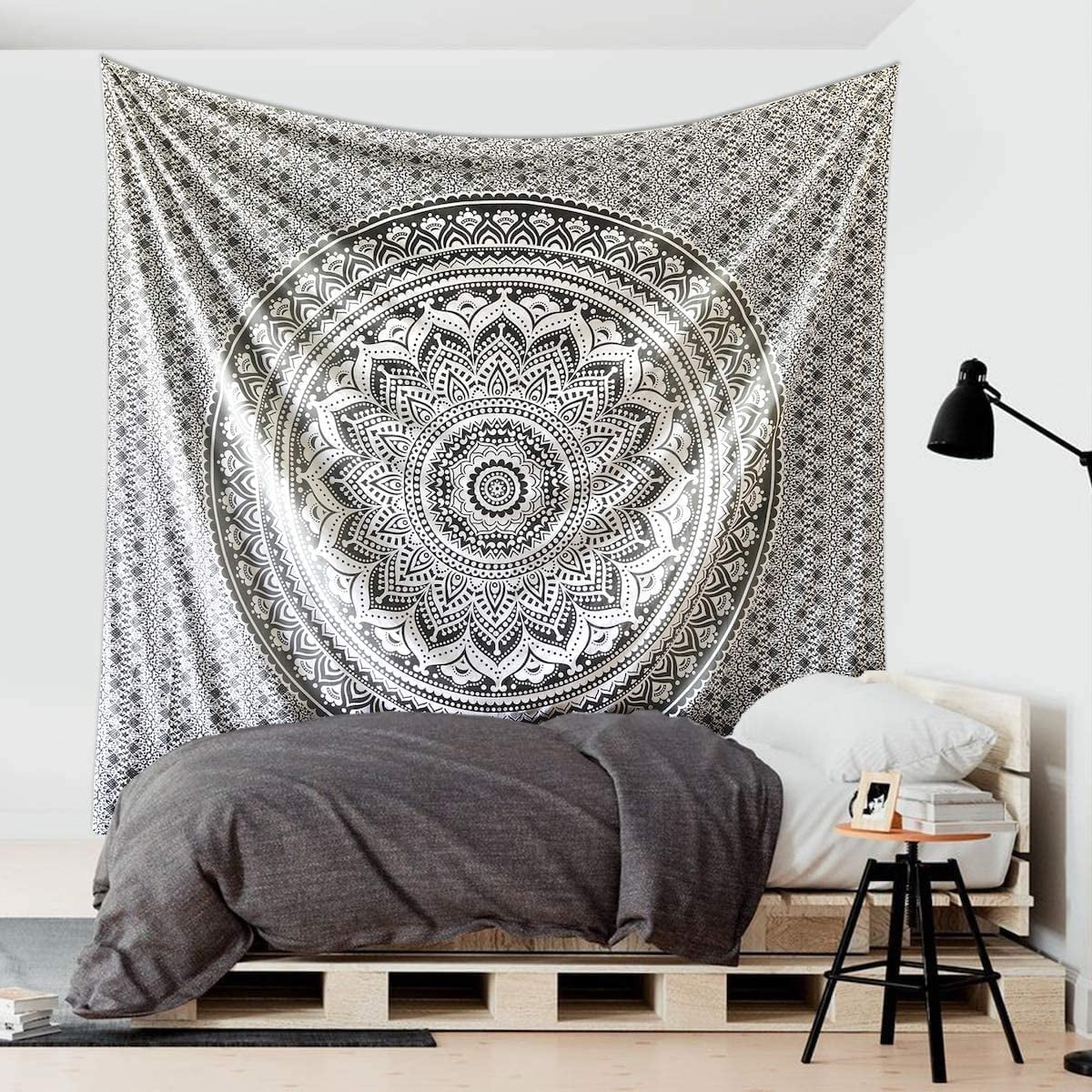 Cpdd Wall Tapestry For Bedroom Aesthetic Tapestry Hippie Boho Tapestry Indie Tapestry Bohemian Mandala Tapestry Cool Spiritual Trippy Tapestry Wall Ha