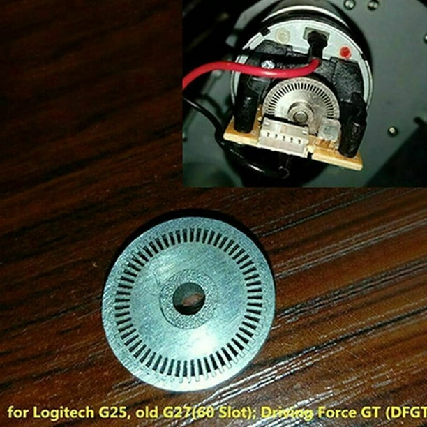 hvis mærke atom 1 pcs 60 Slot Steering Wheel Optical Encoder for Logitech G25 / G27 New  8U7Y - Walmart.com