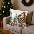 thumbnail image 1 of Decoración del hogar, funda de almohada con efecto tridimensional, funda de almohada navideña, decoración de festivales, funda de almohada de lino, decoración de sofá para dormitorio, funda de almohad, 1 of 6