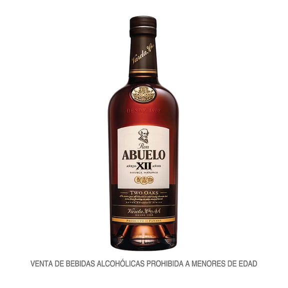 Ron abuelo XII años Two Oaks 750 ml