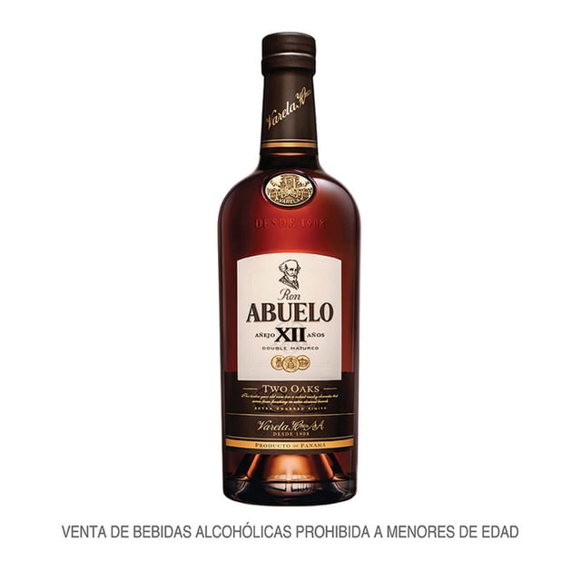 Ron abuelo XII años Two Oaks 750 ml