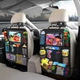 thumbnail image 2 of Car Backseat Organizer with Touch Screen Tablet Holder Auto Storage Pockets Cover Car Seat Back Protectors Car Accessories, 2 of 9