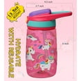 thumbnail image 5 of Opard Kids Water Bottle, BPA Free Tritan 13.5oz Water Bottle with Leakproof Lid, Straw & Carrying Loop for Toddlers, 5 of 7