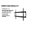thumbnail image 4 of Soporte Fijo Pantallas Y Monitores Lcd Led 26 A 63 Pulgadas Color Negro, 4 of 10