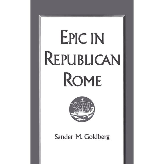 Epic in Republican Rome, (Hardcover)