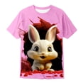 thumbnail image 3 of T-shirt Graphique de Pâques Doux et Décontracté pour Garçons à Manches Courtes pour Enfants, 3 of 3