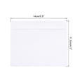 thumbnail image 2 of Unique Bargains 4.5x5.5' Clear Packing List Envelope, 100 Pack Self-Adhesive Side Loading Invoice Label Pouch Sleeves, 2 of 6