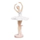 thumbnail image 1 of Figura de bailarina, adorno de escritorio, decoración del hogar, regalo de inauguración de la casa, obra de arte, moda Blanco, 1 of 9