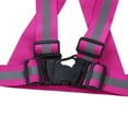 thumbnail image 4 of Janrevotw Running Reflective Vest Reflective Vest High Visibility Unisex Outdoor Running Cycling Safety Vest Adjustable Elasticated Fluorescent, 4 of 8