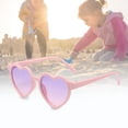 thumbnail image 3 of Gafas de sol para niños pequeños jinwen Rosado Lente 45 mm Altura 36 mm, 3 of 8