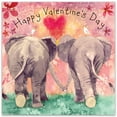 thumbnail image 2 of Twizler Valentine's Day Card with Elephants - Valentine Greeting Card for Husband Wife or Boyfriend Girlfriend - Cute Valentine's Card for Him Her or Fiancé Fiancée Partner, 2 of 5