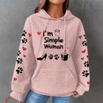 thumbnail image 2 of Ugly Christmas Sweaters for Women 2024 Plus Size Hoodie Clearance Long Sleeve Workout Tops Womens Crewneck Sweatshirt Fashionable Women's Printed Pullover Round Neck Top, 2 of 4