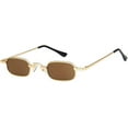 thumbnail image 1 of GFDYREE Unisex Sunglasses Fashion Red Drive Holiday Rectangle Non-Polarized UV400, 1 of 6