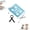 Blue, variant on 2027 Upgrade 2-in-1 Foldable Pet Grooming Bed, Pet Bathing Hammock for Small Dogs and Cats, with Breathable Mesh Sling for Bathing, Nail Clipping, Ear Cleaning and Daily Care (Gray)