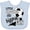 AE-Light Blue, variant on Inktastic Little Brother and Biggest Fan Soccer Player Boys Baby Bib
