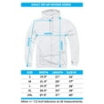thumbnail image 2 of US Army Star Logo White Chest Print Premium Full Zip Hoodie, XL Asphalt, 2 of 2