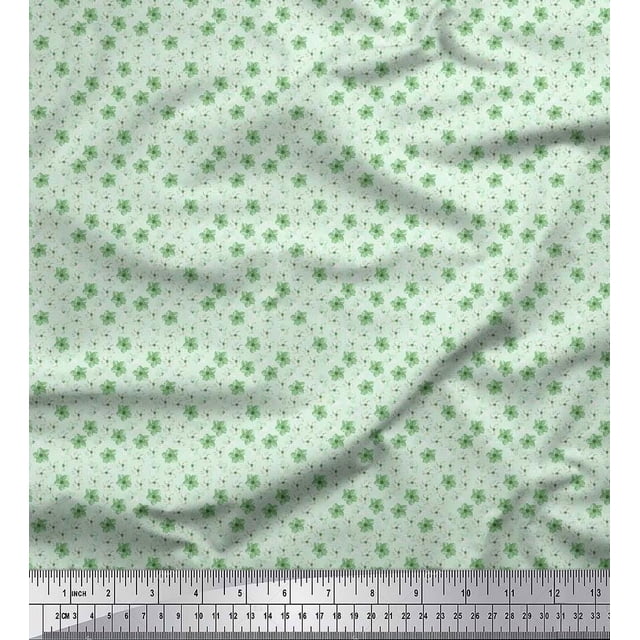 Soimoi Rayon Fabric Floral Shirting Print Sewing Fabric Yard 56 Inch Wide