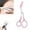 Pink-1, variant on Eyebrow Trimmer Scissor, 2024 Upgraded Eyebrow Scissors with Comb, Stainless Steel Eye Brow Shaper Trimming Scissors, Precision Eyebrow Cutter, Eyebrow Scissors Tool for Men Women(Green-2,1PCS)