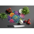 thumbnail image 3 of Carolines Treasures DAC1449LCB 15 x 12 in. Unisex Ornamental Kale in Color Glass Cutting Board - Large, 3 of 5