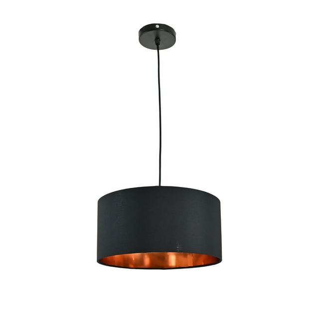 Lampara Colgante Decorativa Deydan Negro Iluminacion Luz Vic