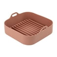 thumbnail image 1 of Aire Fryer Silicona Pote Horno Cesta Fried Pollo Pizza Hornear Reemplazo Lavable Pan Pan Hogar Cocina Torta Accesorios Accesorios Café Sweethay HA059263-01, 1 of 7