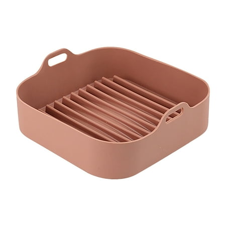 

ABIDE Air Fryer Silicone Pot Reusable Oven Heat-resistant Basket Baking Washable Replacement Mat Household Kitchen Accessories