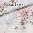thumbnail image 4 of Laura Ashley | Honeysuckle Collection | Quilt Set-100% Cotton, Reversible, All Season Bedding with Matching Sham(s), Pre-Washed for Added Softness, Twin, Blush, 4 of 10
