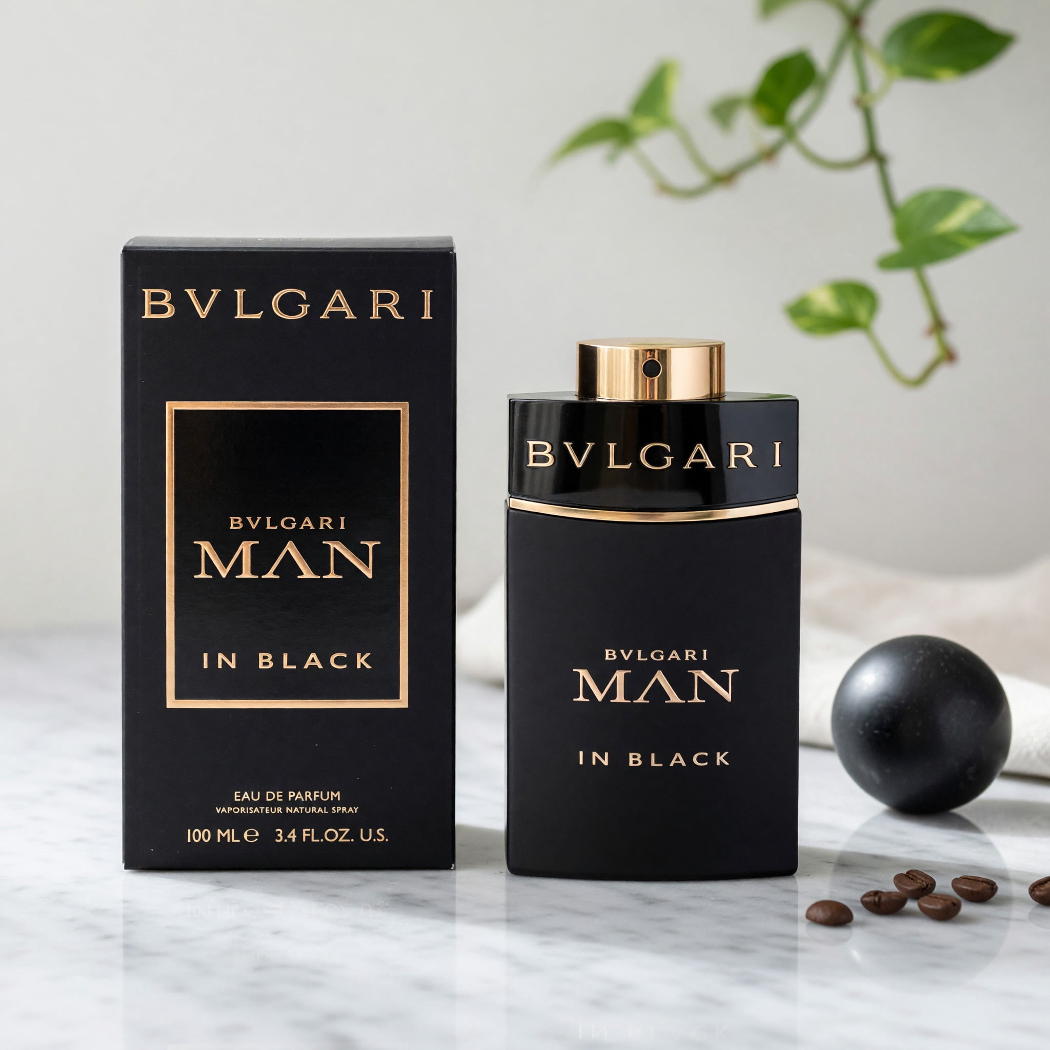 香水(男性用) BVLGARI MAN IN BLACK 100ml Bvlgari Man In Black Eau De Parfum, 3.4 Oz - Walmart.com