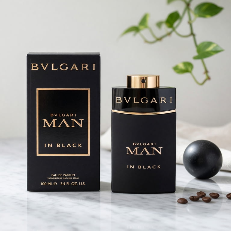 香水(男性用) BVLGARI MAN IN BLACK 150ml Bvlgari Man In Black Eau De Parfum, 3.4 Oz - Walmart.com