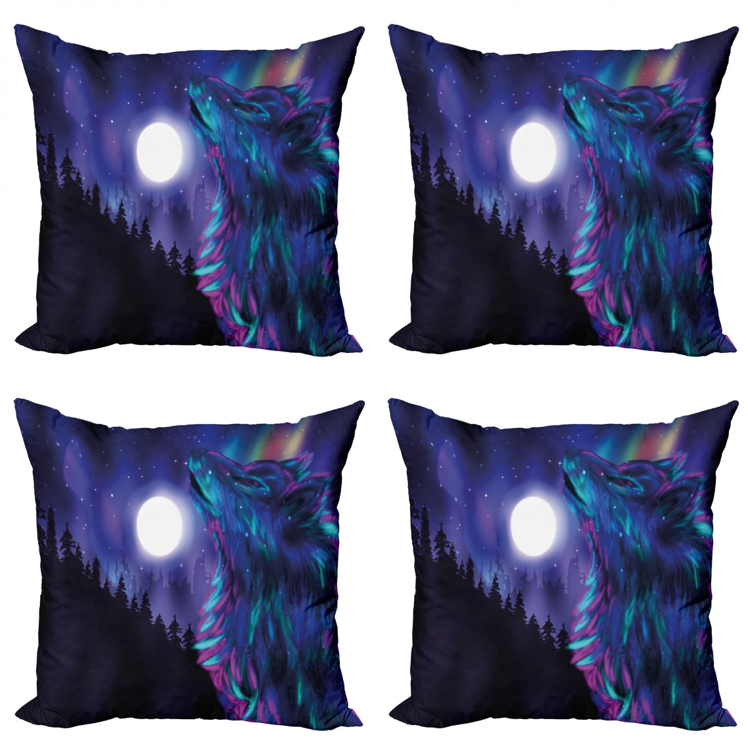 Pillow Decorative Throw Starry Forest 