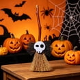 thumbnail image 6 of Halloween Witches Broom, Colorful Witch Broomstick Flying Stick Props Plastic Broom Witch Costume Accessories, Party Supplies, 6 of 6
