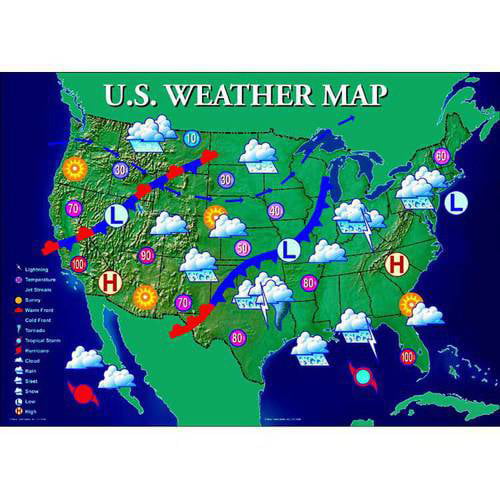 Mark Twain Interactive United States Weather Map Walmart Com