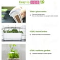 thumbnail image 7 of Hydroponic Growing System Accessories, Grow Baskets with Grow Sponges for Aerogarden, Hydroponic Supplies for Easy Seedling Transplanting, ABS Plastics &amp; Thai Coconut Shell, 7 of 7