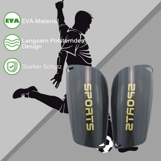 Protège-Tibias Professionnels pour Football, la Cheville, Protection Respirante, pour Les Jeux Football, débutants, athlètes, Course à Pied, Jogging, Fitness