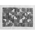 thumbnail image 1 of Ahgly Company Indoor Rectangle Solid Gray Modern Area Rugs, 2' x 4', 1 of 1