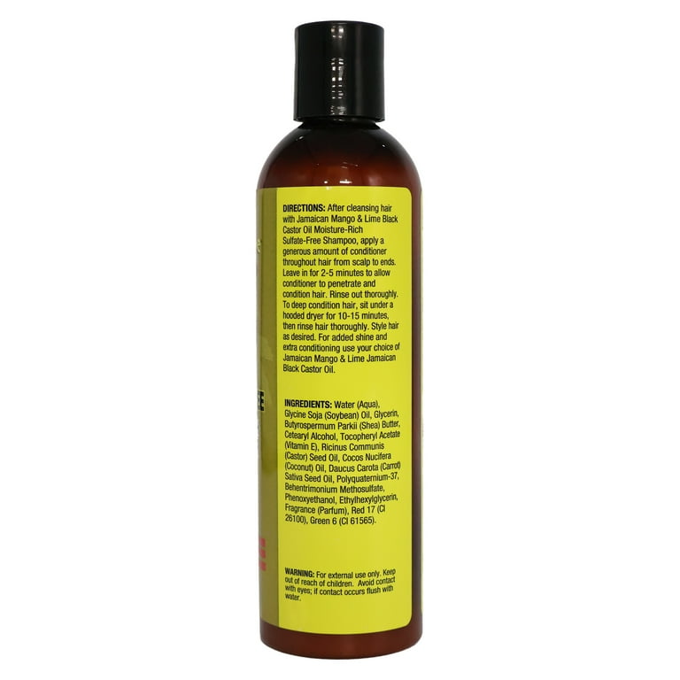 JAMAICAN MANGO & LIME Black Castor Oil Paraben Free Conditioner (8oz) JAMAICAN MANGO & LIME Black Castor Oil Paraben Free Conditioner (8oz)