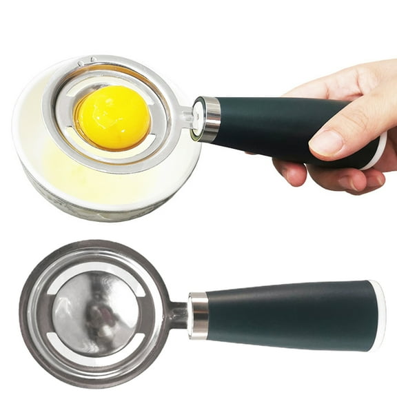 Travelwant Egg Separator Egg Yolk White Separator Stainless Steel Egg White Yolk Sifting Filter Egg Divider Kitchen Tool for Baking Cake,Kitchen Gadget
