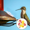 thumbnail image 2 of Comedero de plástico para colibríes con forma de flor, 15 unidades, bonito comedero para pájaros para exteriores, 2 of 6