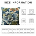 thumbnail image 5 of COMIO  Peony Floral Pillow Covers,Chinoiserie Pillow Covers Decorative Pillow Covers for Couch Living Room Bed Sofa,Farmhouse Pillow Covers, 5 of 5