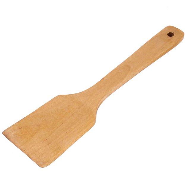 Unique Bargains Kitchenware Wooden Flat Pancake Spatula Rice Scoop Paddle Ladle for Home Essential
