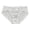 White, variant on Women's Sheer Lace Seamless Triangle Panties Soft Breathable Comfort Daily Underwear Size:M