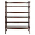 thumbnail image 5 of Winsome Wood Terry 3-Tier Foldable Shelf, Stackable, Walnut Finish, 5 of 12