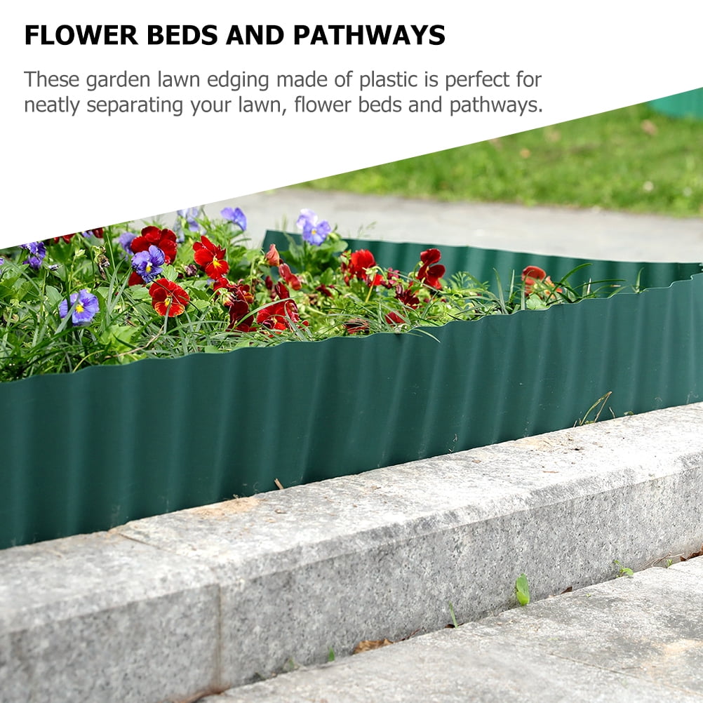 unbranded  Garden Boundary Fence Outdoor Courtyard Edging Border Green