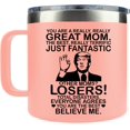 thumbnail image 1 of Taza de Café de Acero Inoxidable 14 oz para Mamá Genial AMAZPRINTS, 1 of 9