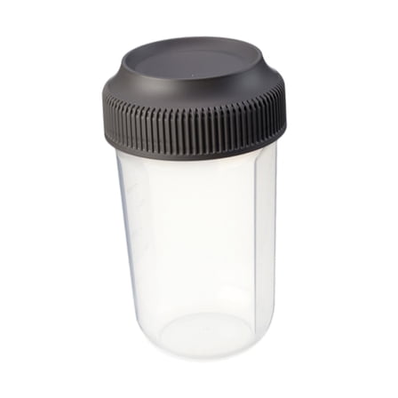 Wswqop Protein Shaker Bottle, Leakproof Water Cup Gym Cup Multipurpose with Scale 400ml